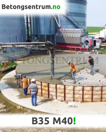 B35 M40 Fjøsbetong
