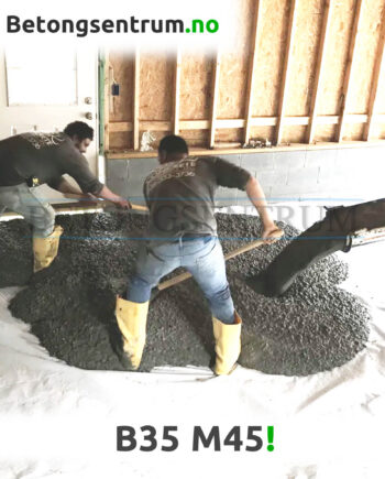 B35 M45 Garasjebetong