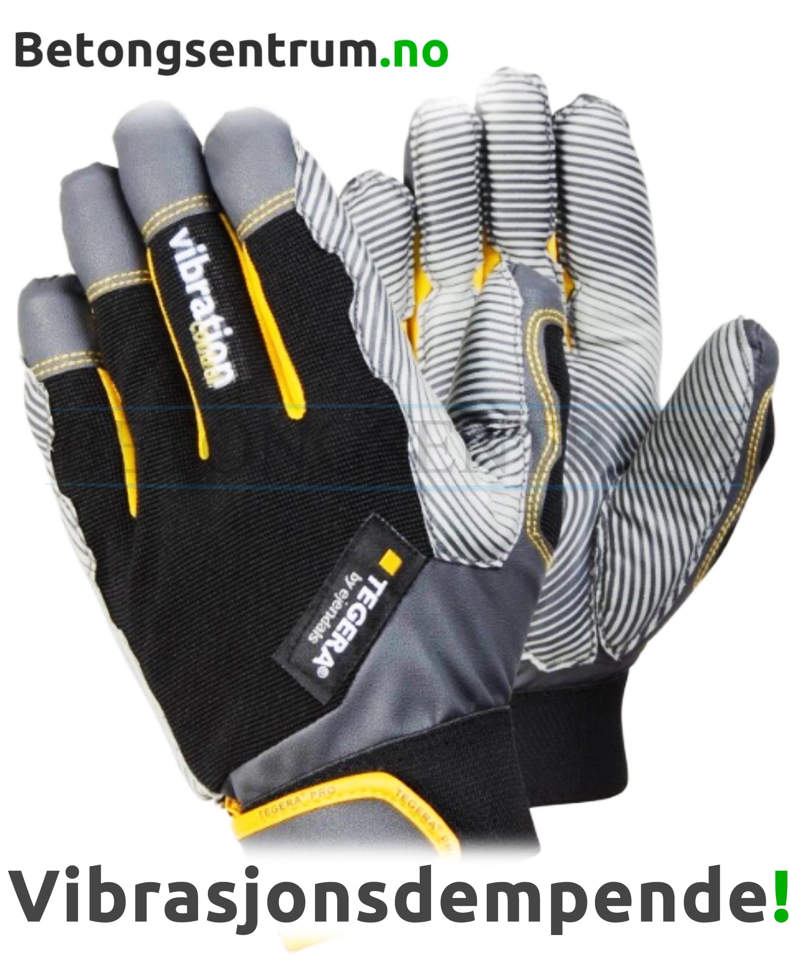 Vibrasjonsdempende hansker