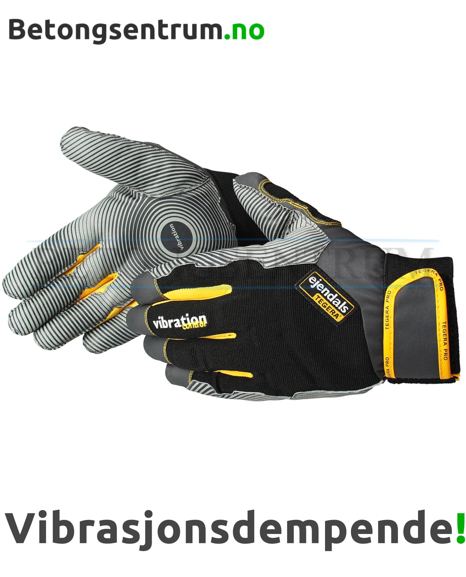 Vibrasjonsdempende hansker