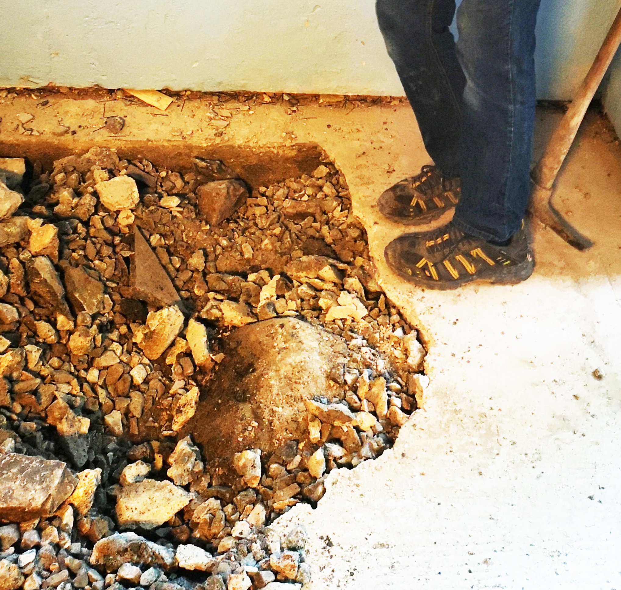 Betong til kjeller 1