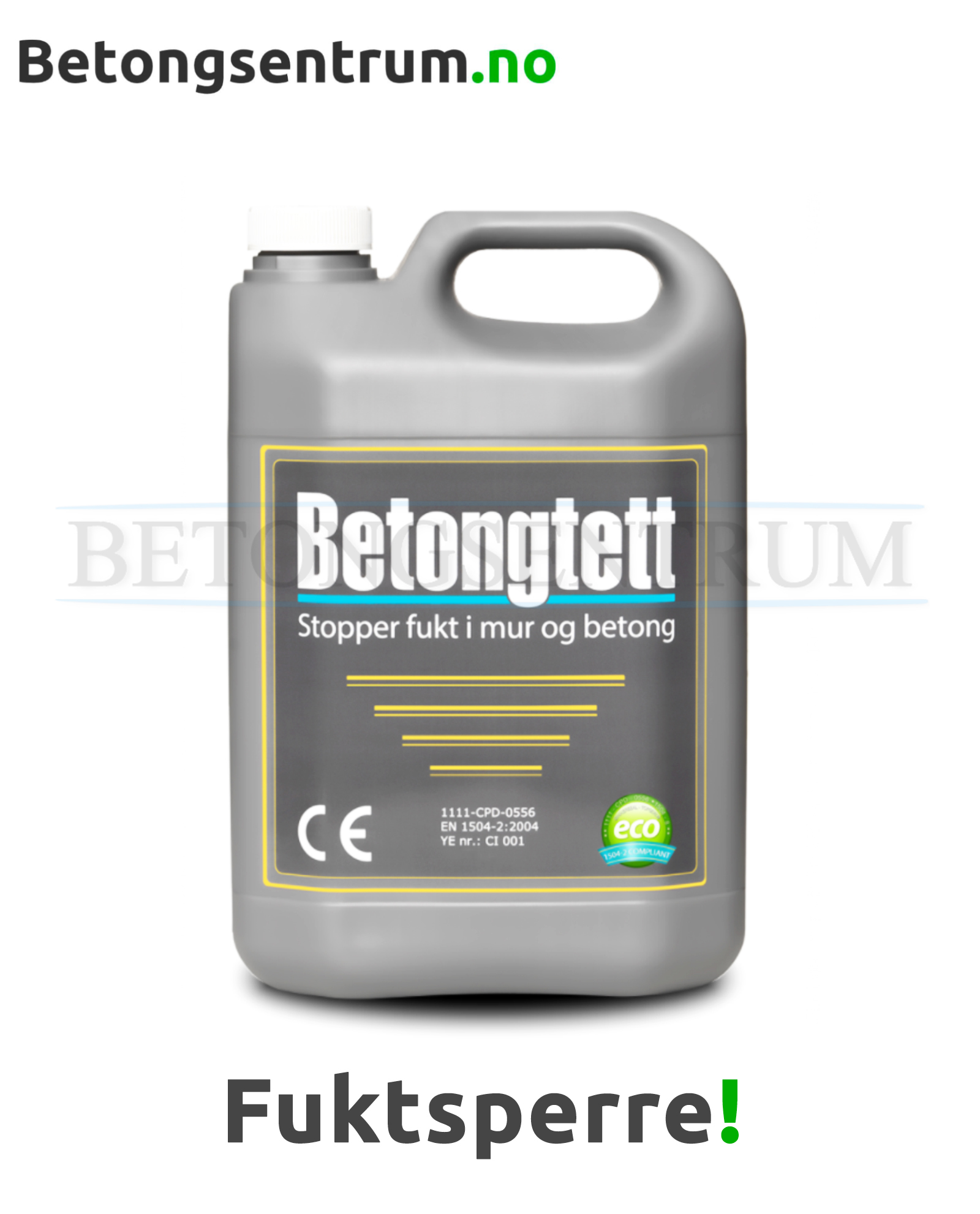 Fuktsperre til betong