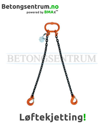 Løftekjetting til betongklosser