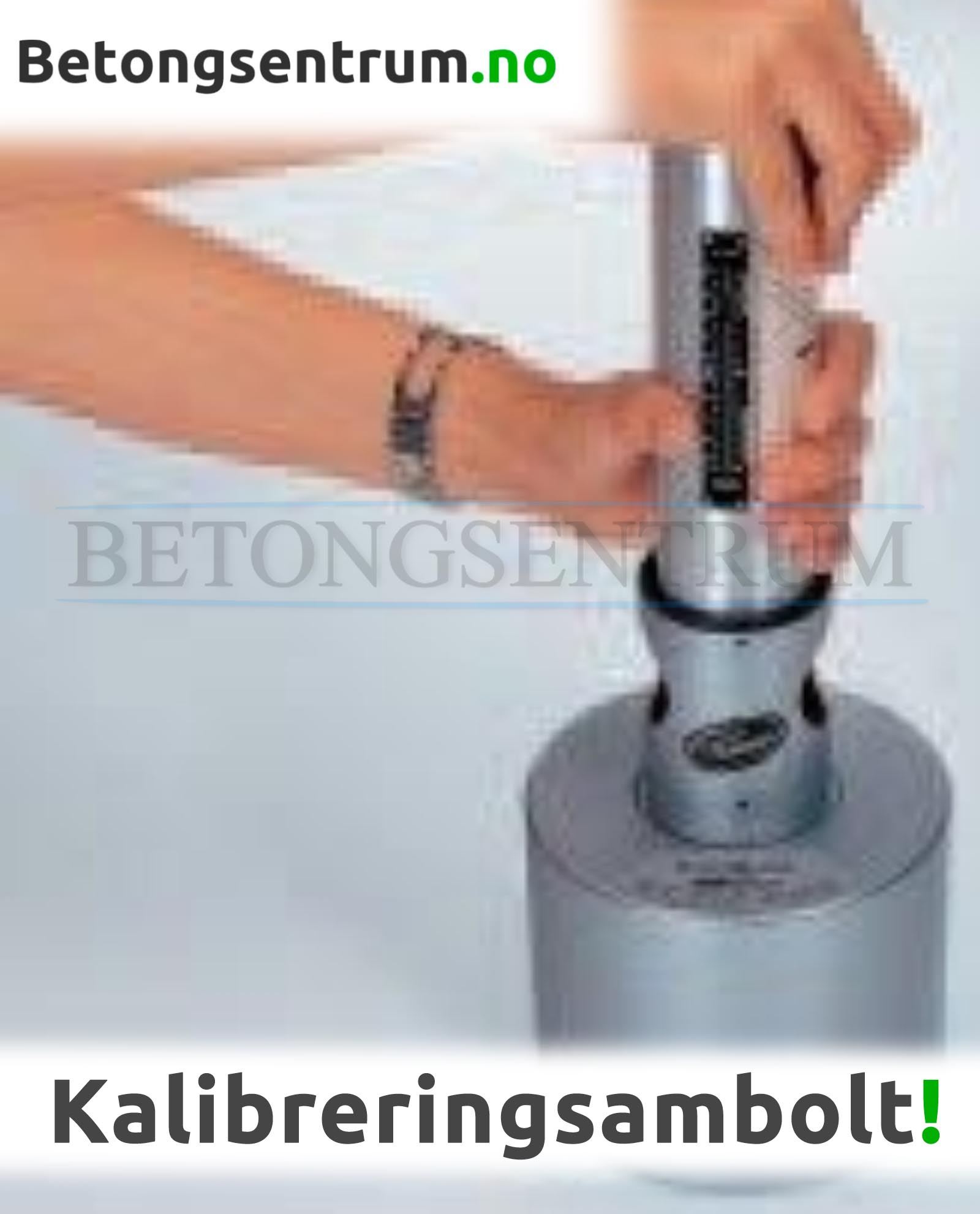Kalibreringsambolt til prellhammer