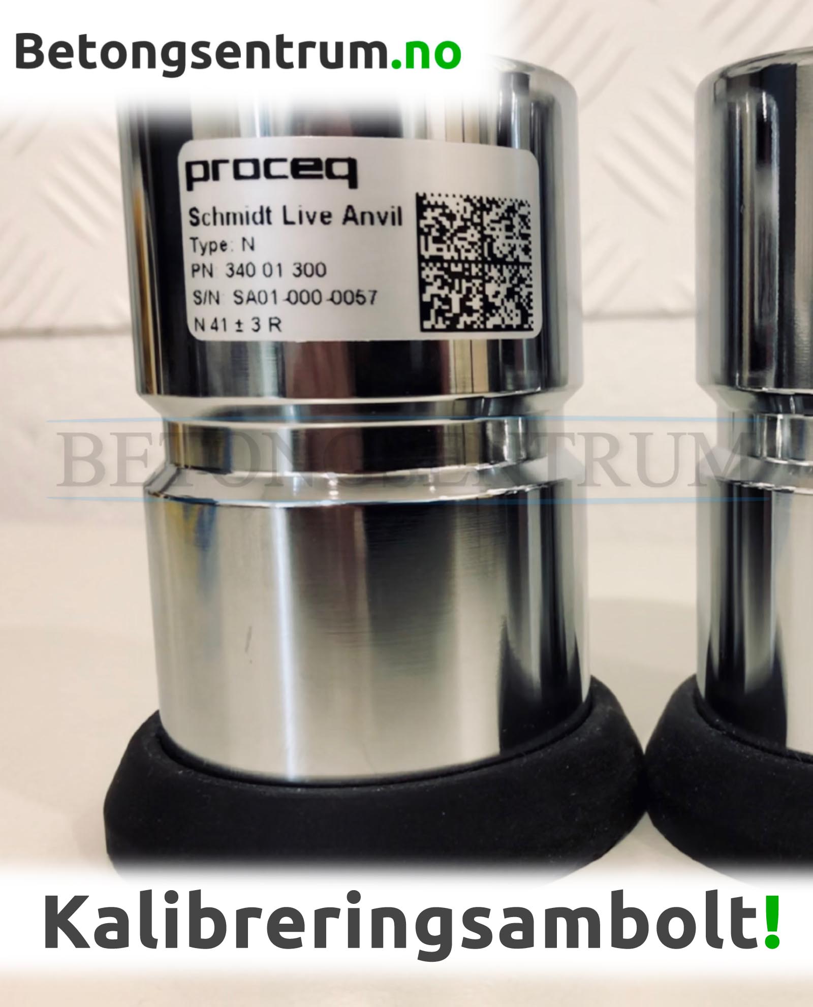 Kalibreringsambolt til prellhammer