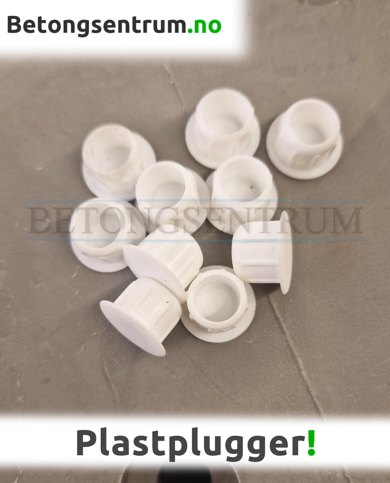 Plastplugger til prøveformer