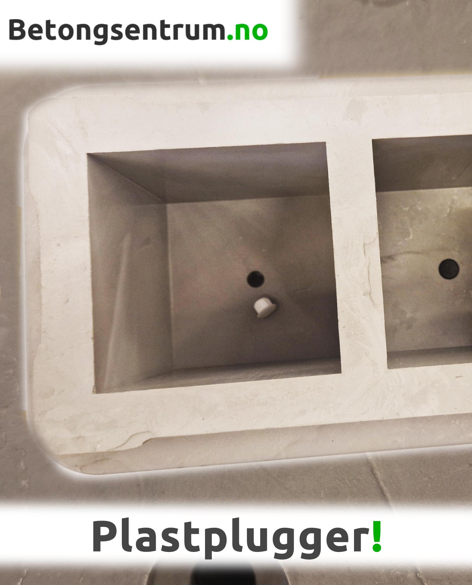 Plastplugger til prøveformer