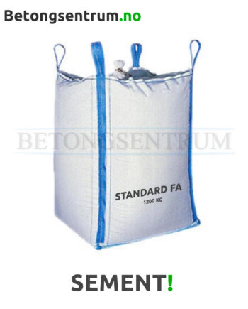 Sement i storsekk