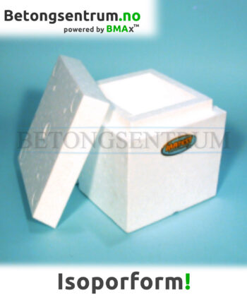 Isopor prøveform 150x150x150