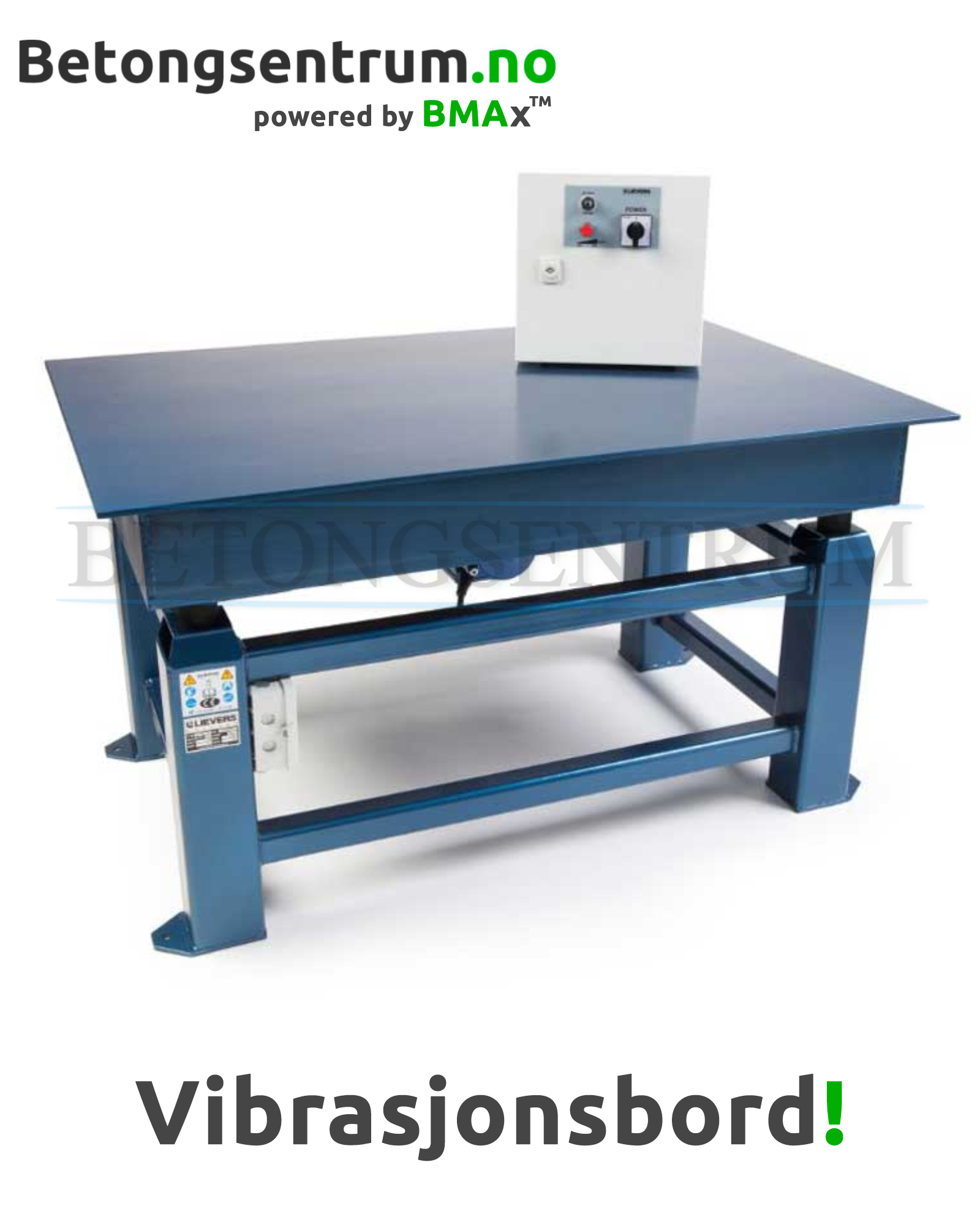 Stort Vibrasjonsbord