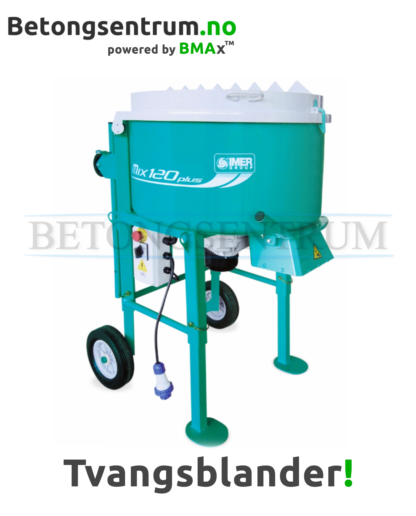 Tvangsblander 90 liter