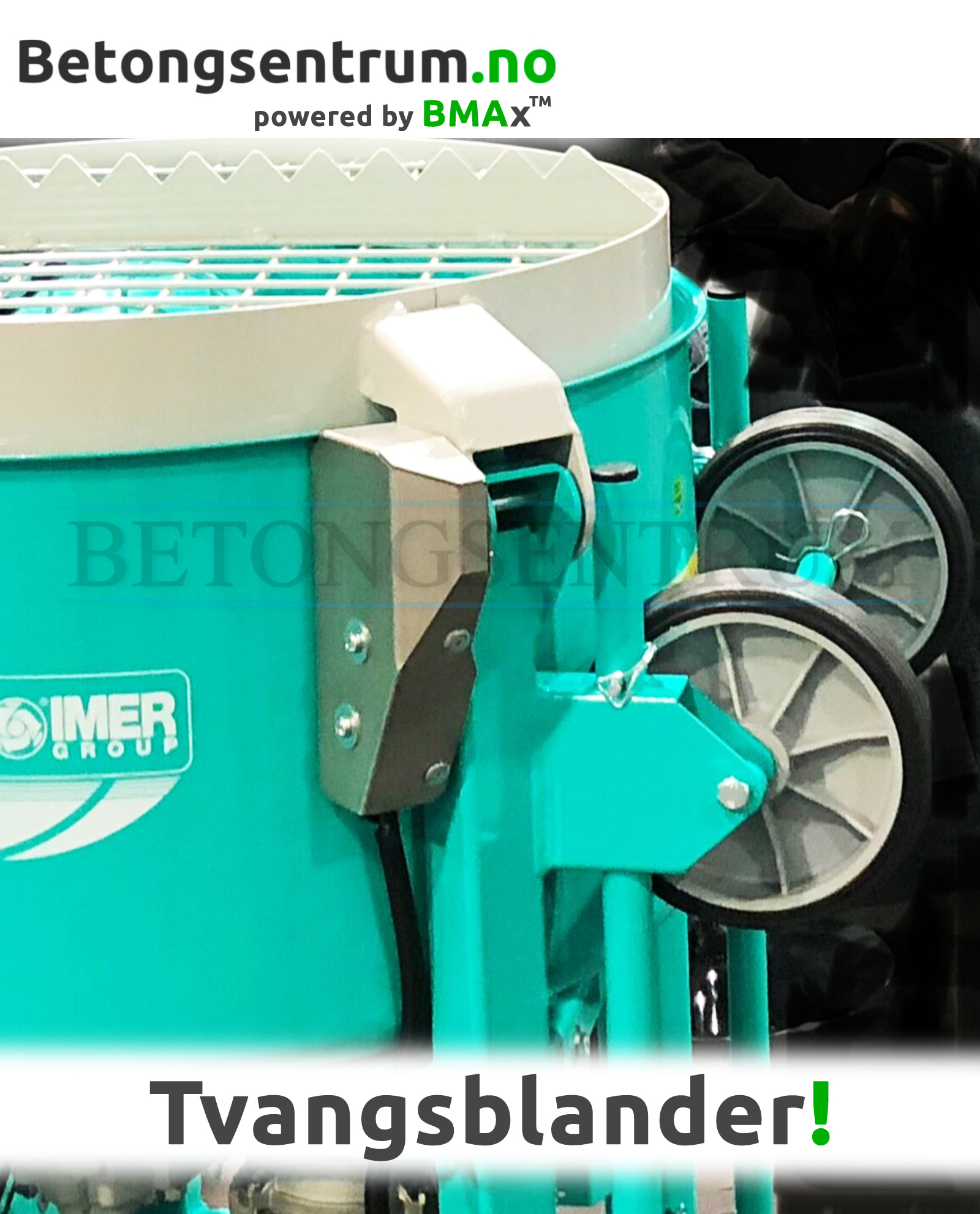 Tvangsblander 90 liter