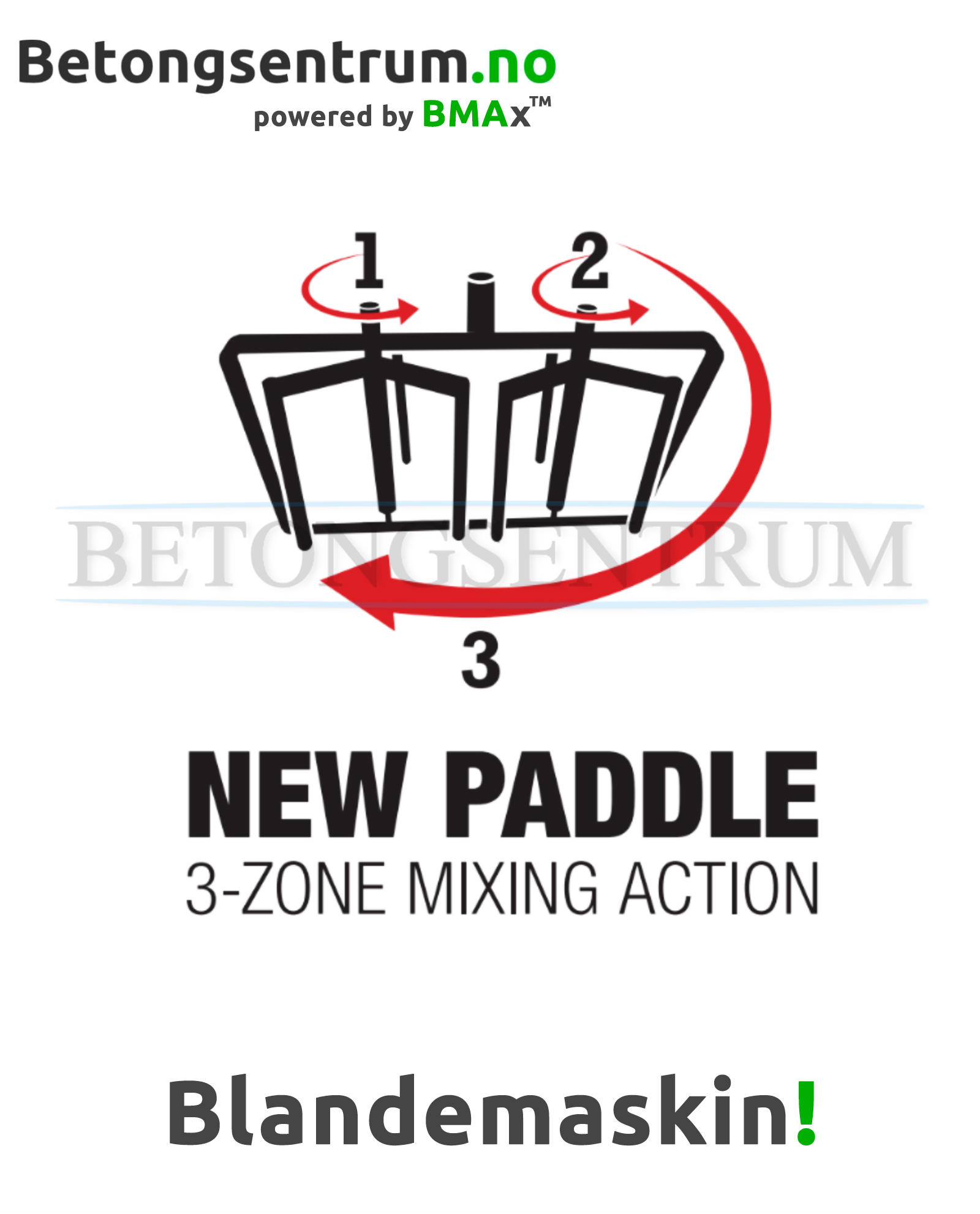 Blandemaskin 47 liter