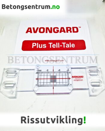 Måler for rissutvikling