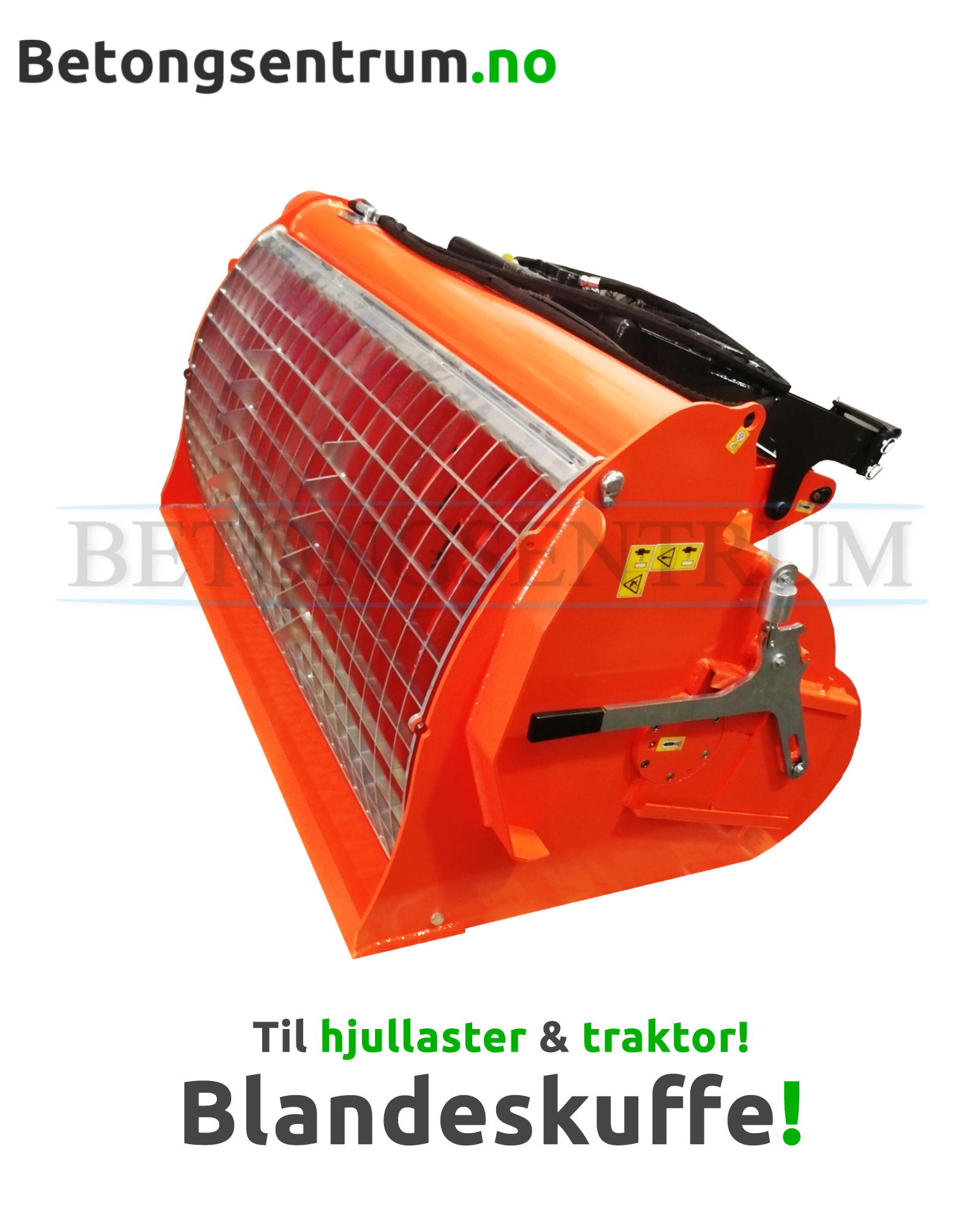 Blandeskuffe til betong