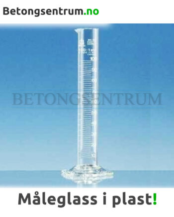 Måleglass i plast