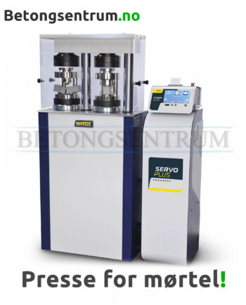 Trykkprøvepresse for mørtel