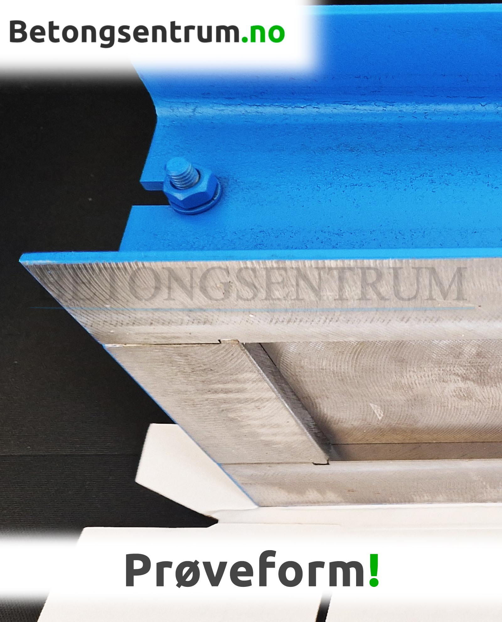 Prøveform Betong 3-roms