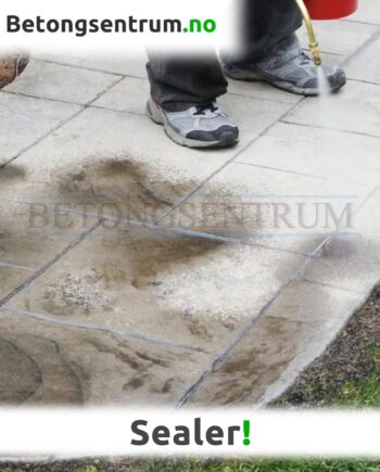 Sealer for dekorbetong