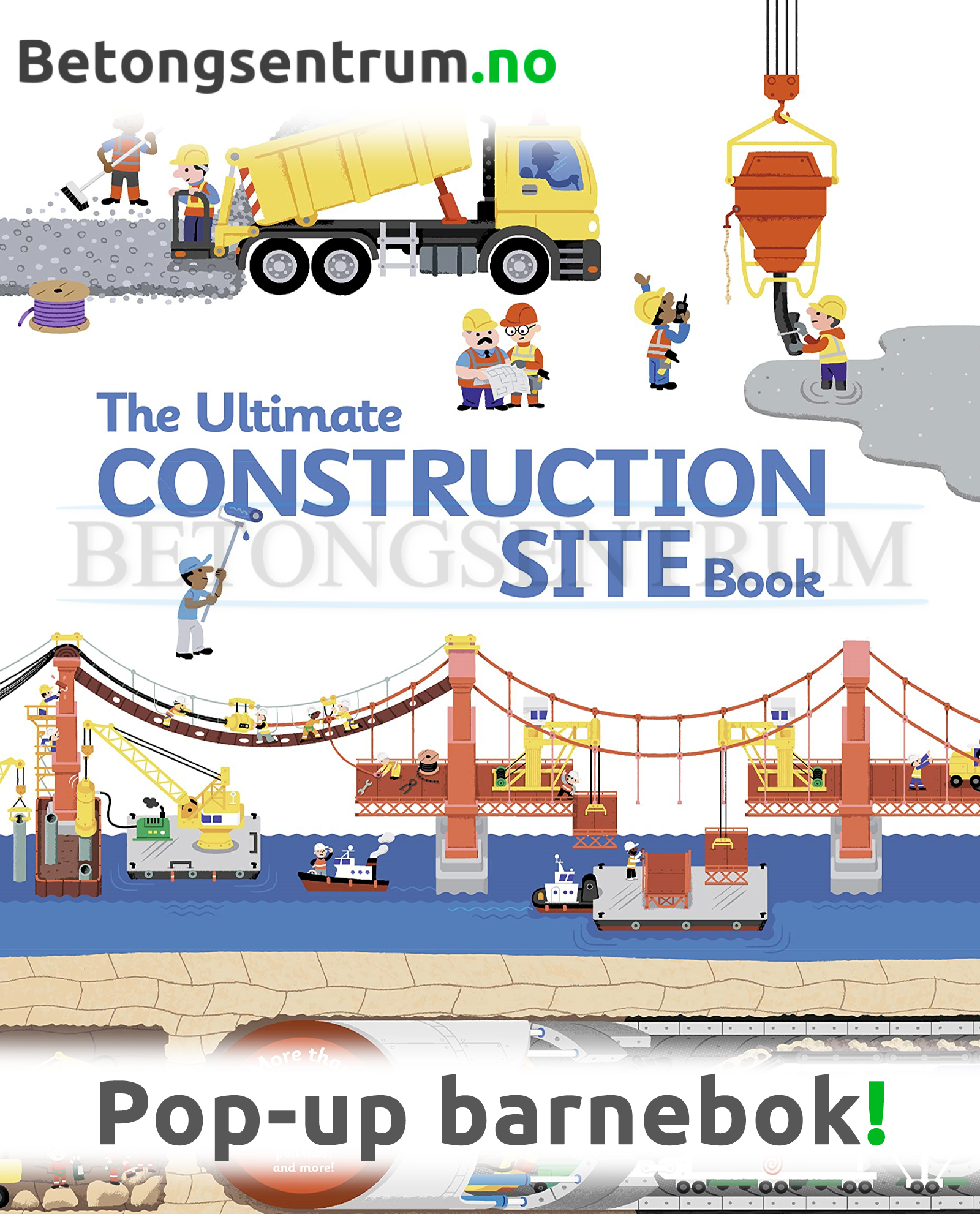 Den kjempestore boka om byggeplasser (eng)