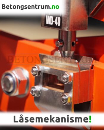 Lås til betongklype