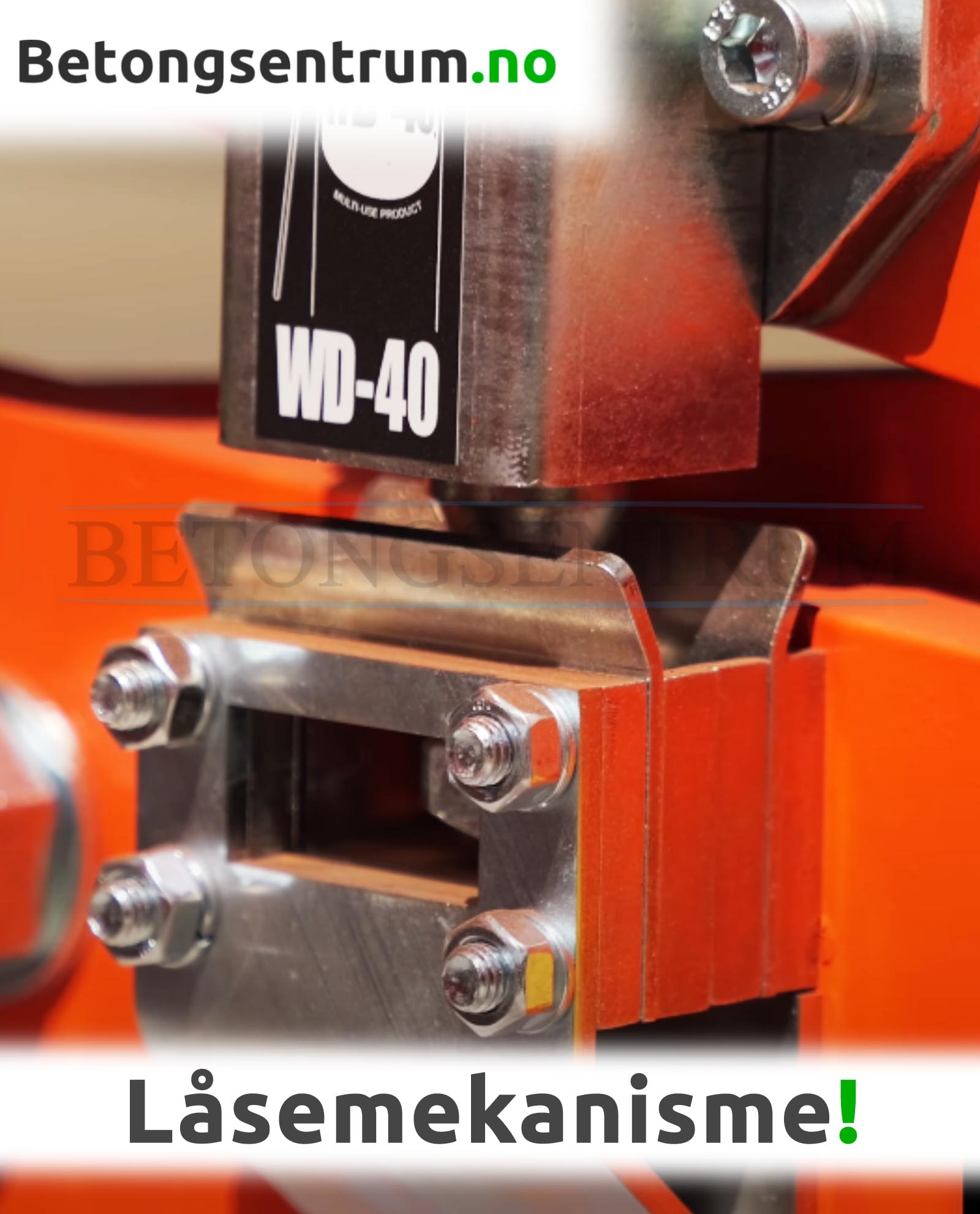 Lås til betongklype