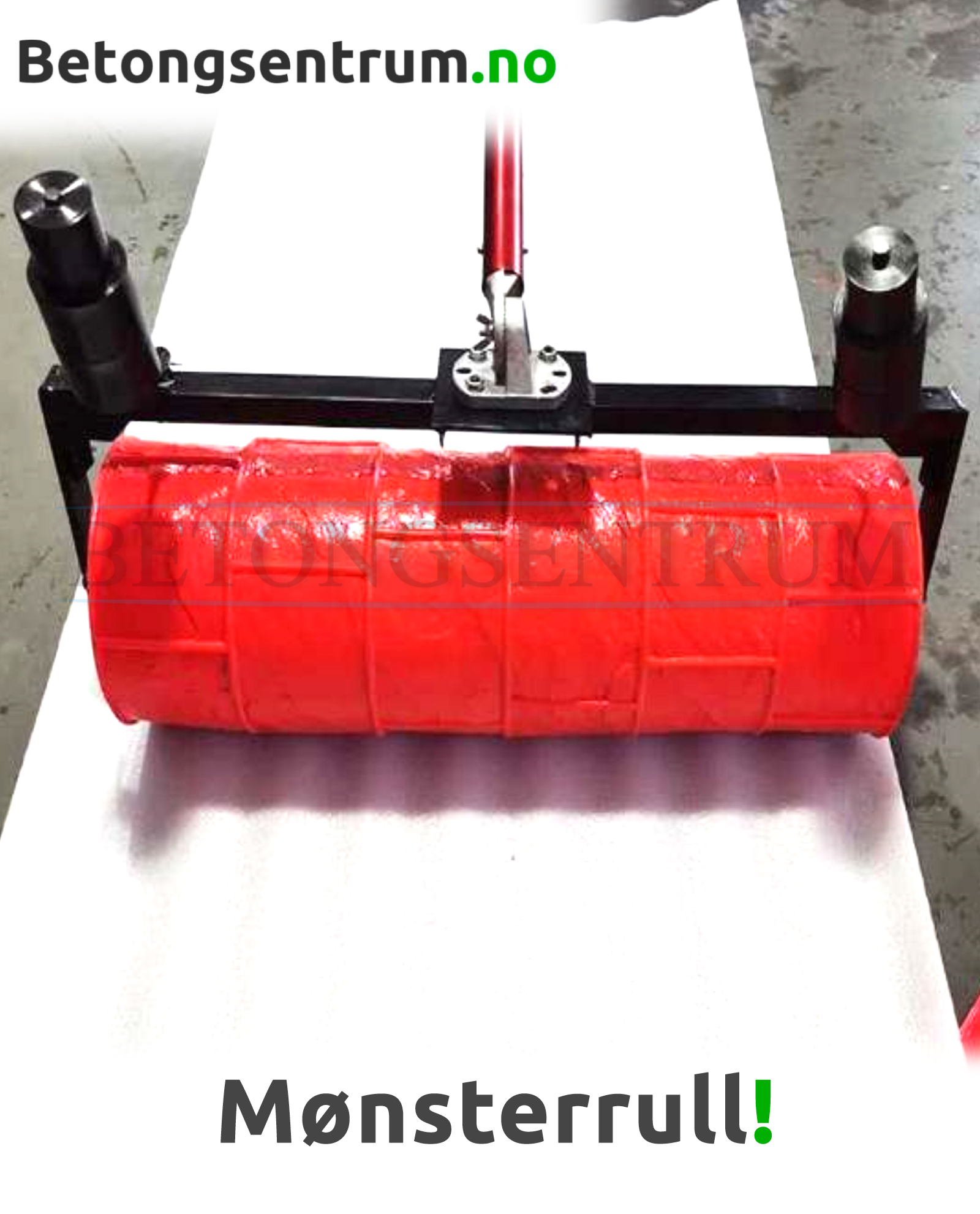 Mønsterrull til betong