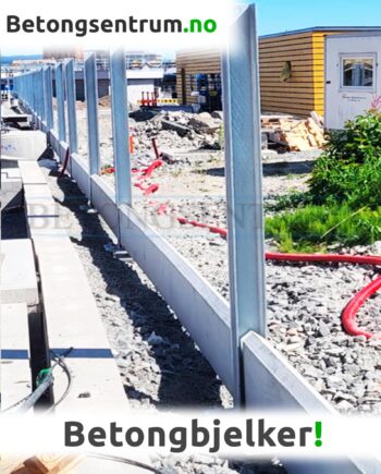 Bunnelementer til støyskjerm