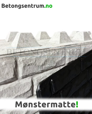 Mønstermatte til støpeform