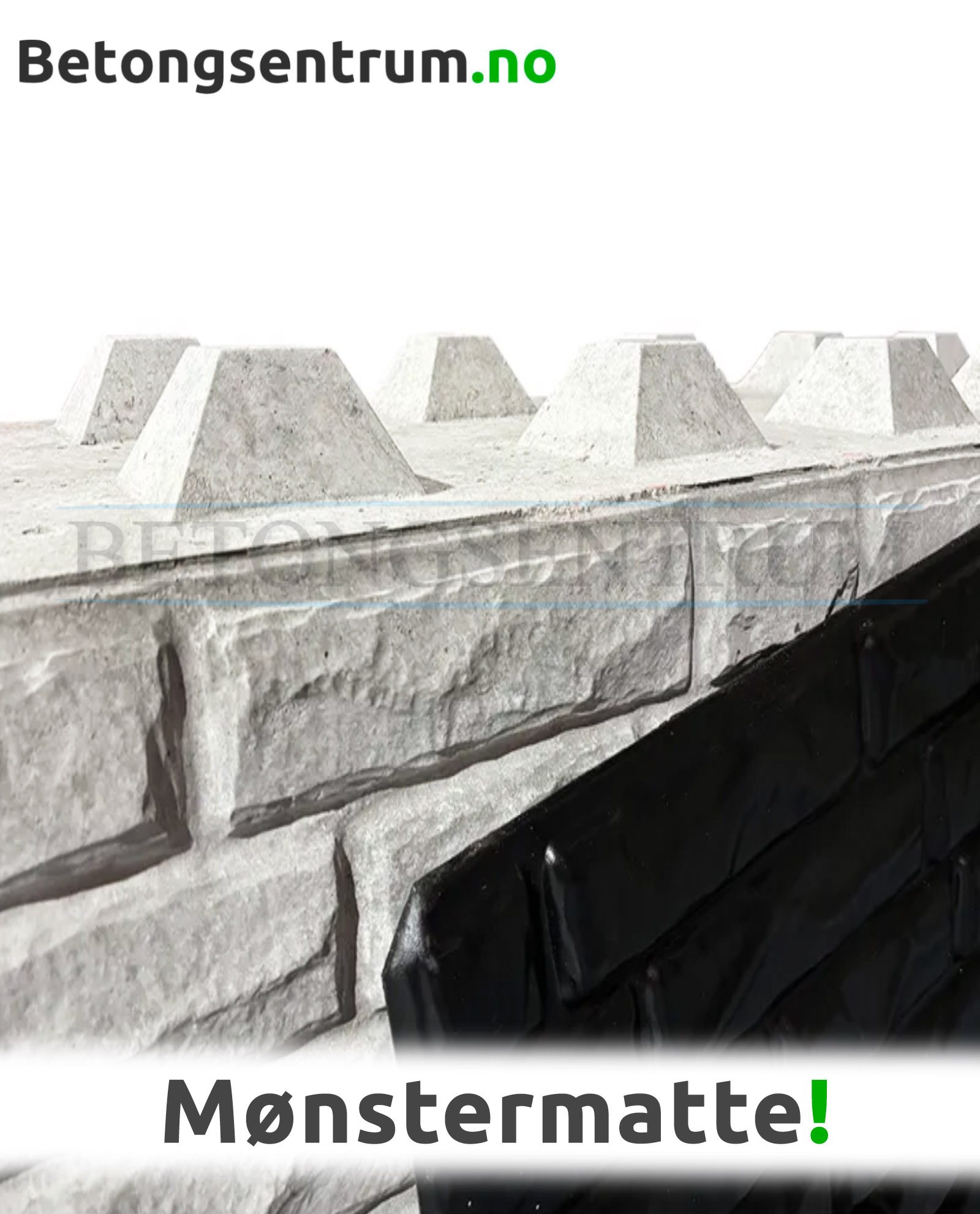Mønstermatte til støpeform