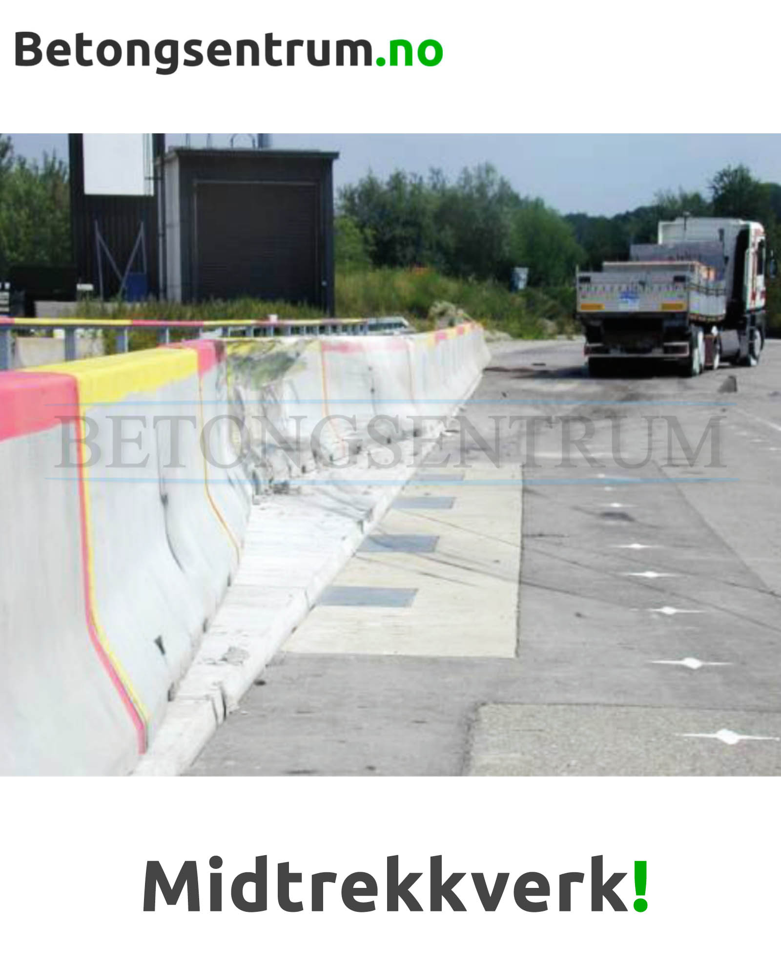 Midtrekkverk i betong