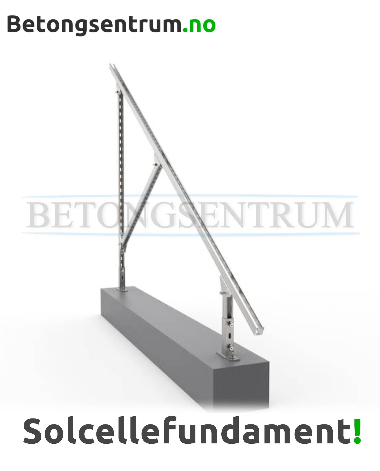 Fundament til solceller