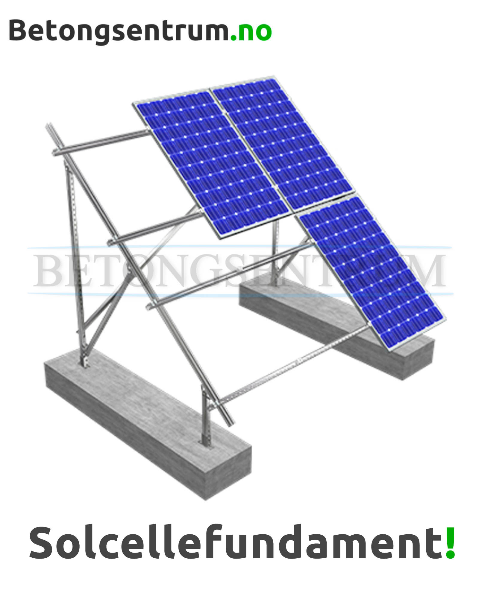 Fundament til solceller