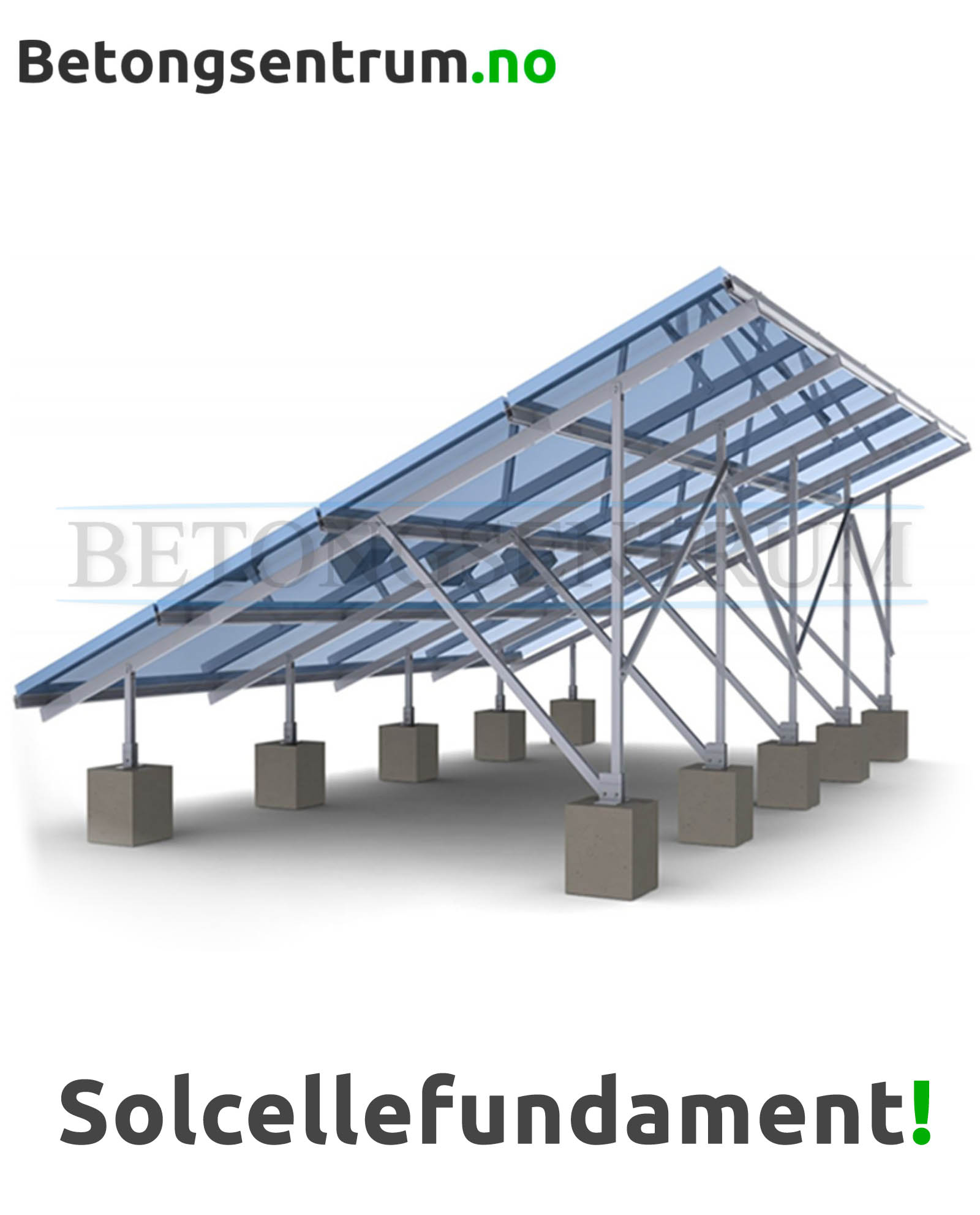 Fundament til solceller