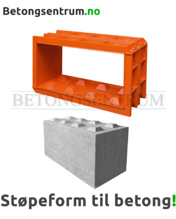 Støpeform til betong