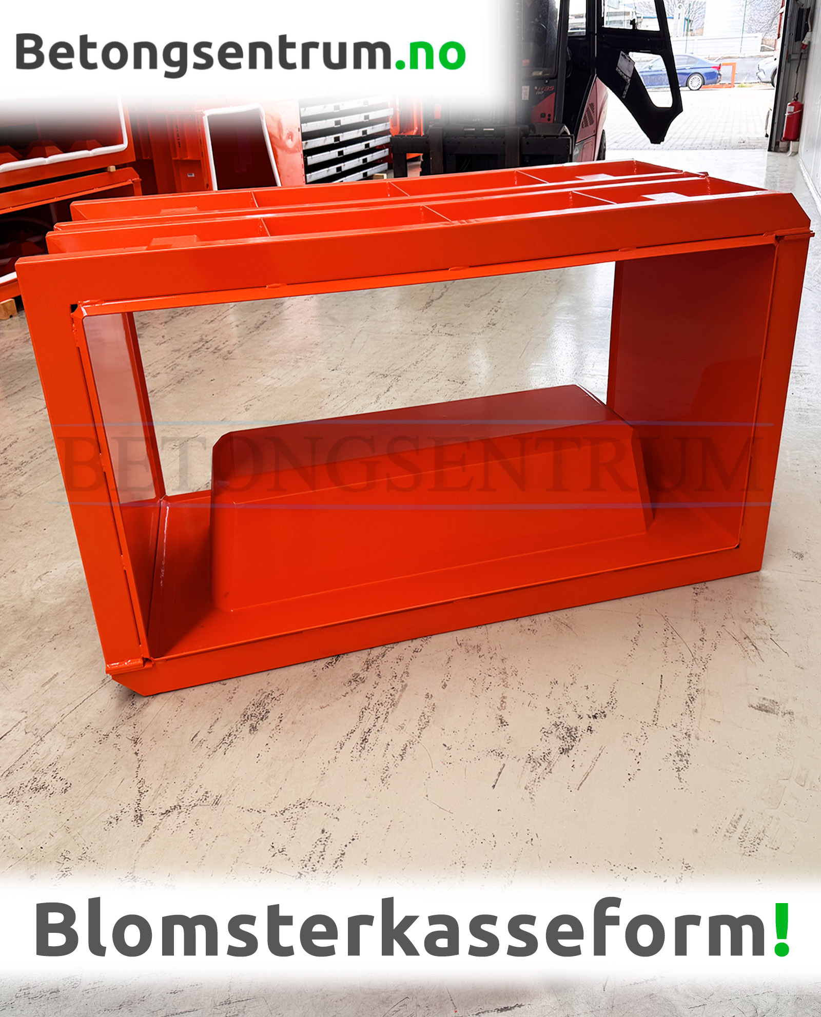 Støpeform Blomsterkasse