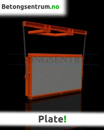 Støpeform Plate
