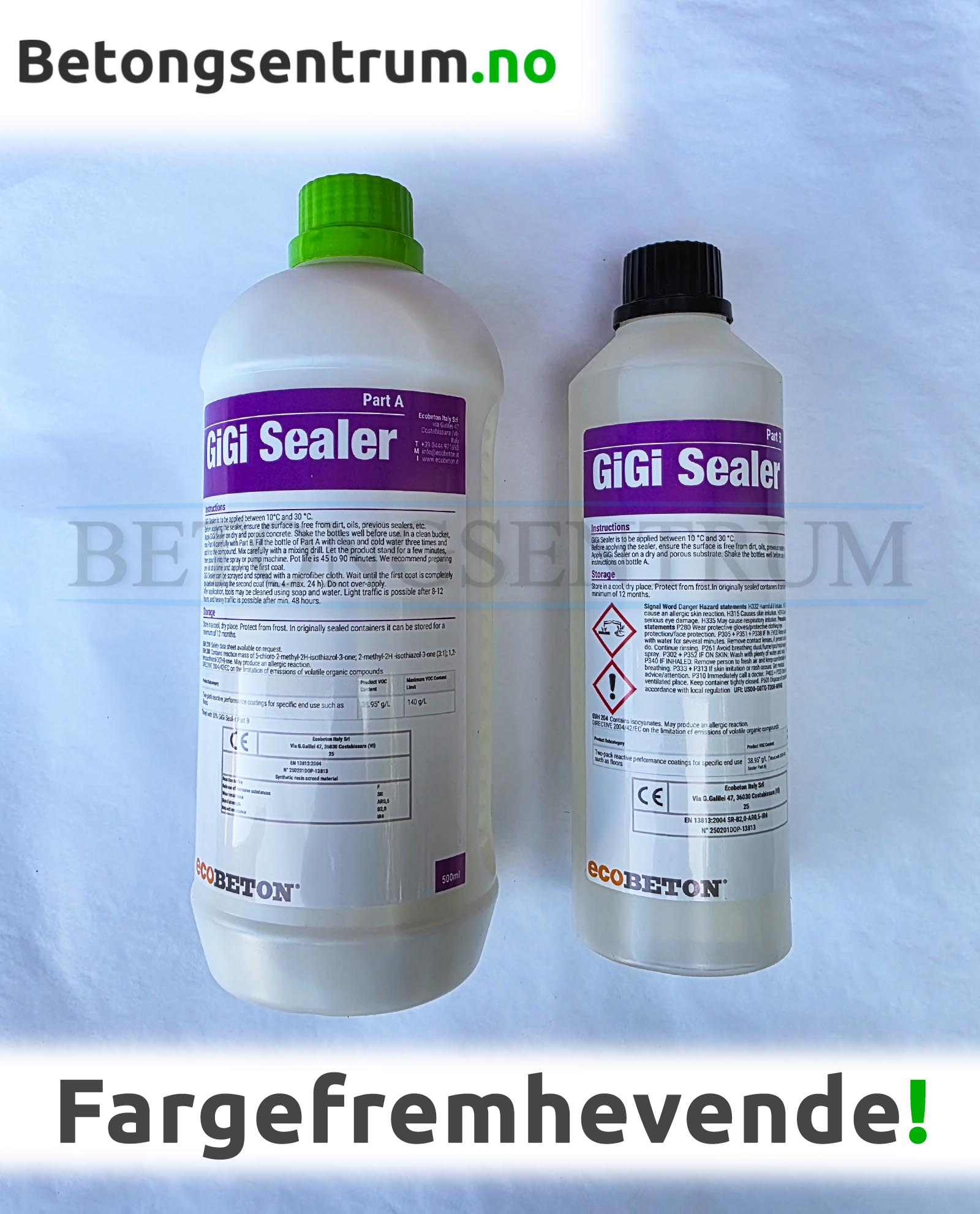 Fargefremhevende Sealer