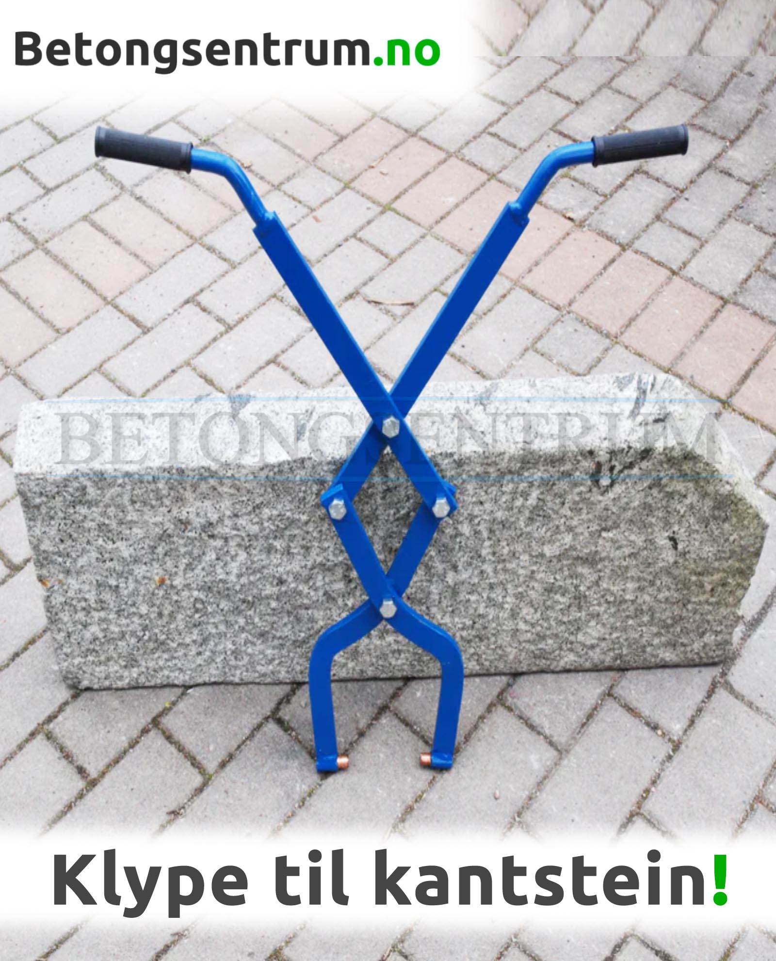 Løfteklype til kantstein