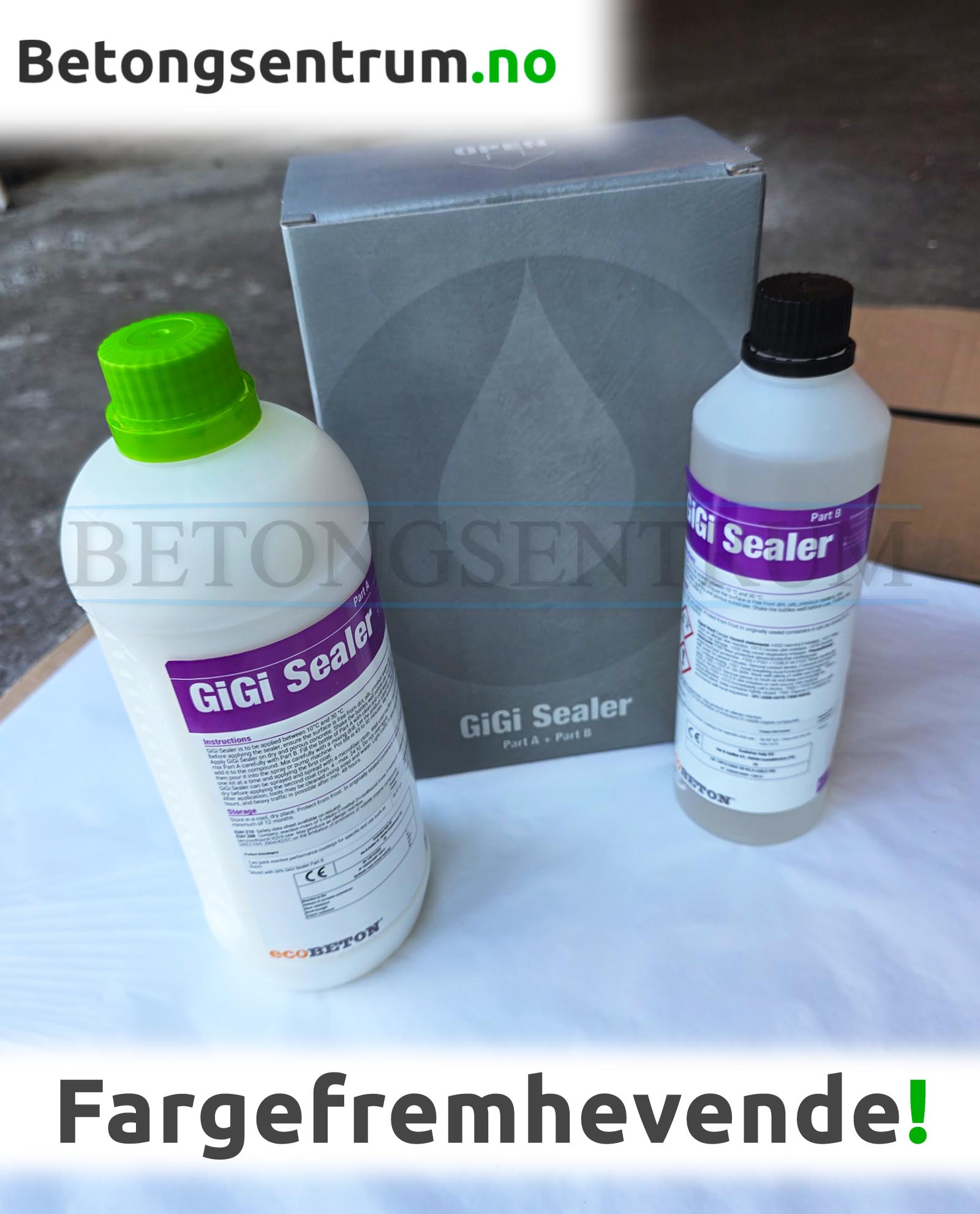 Fargefremhevende Sealer