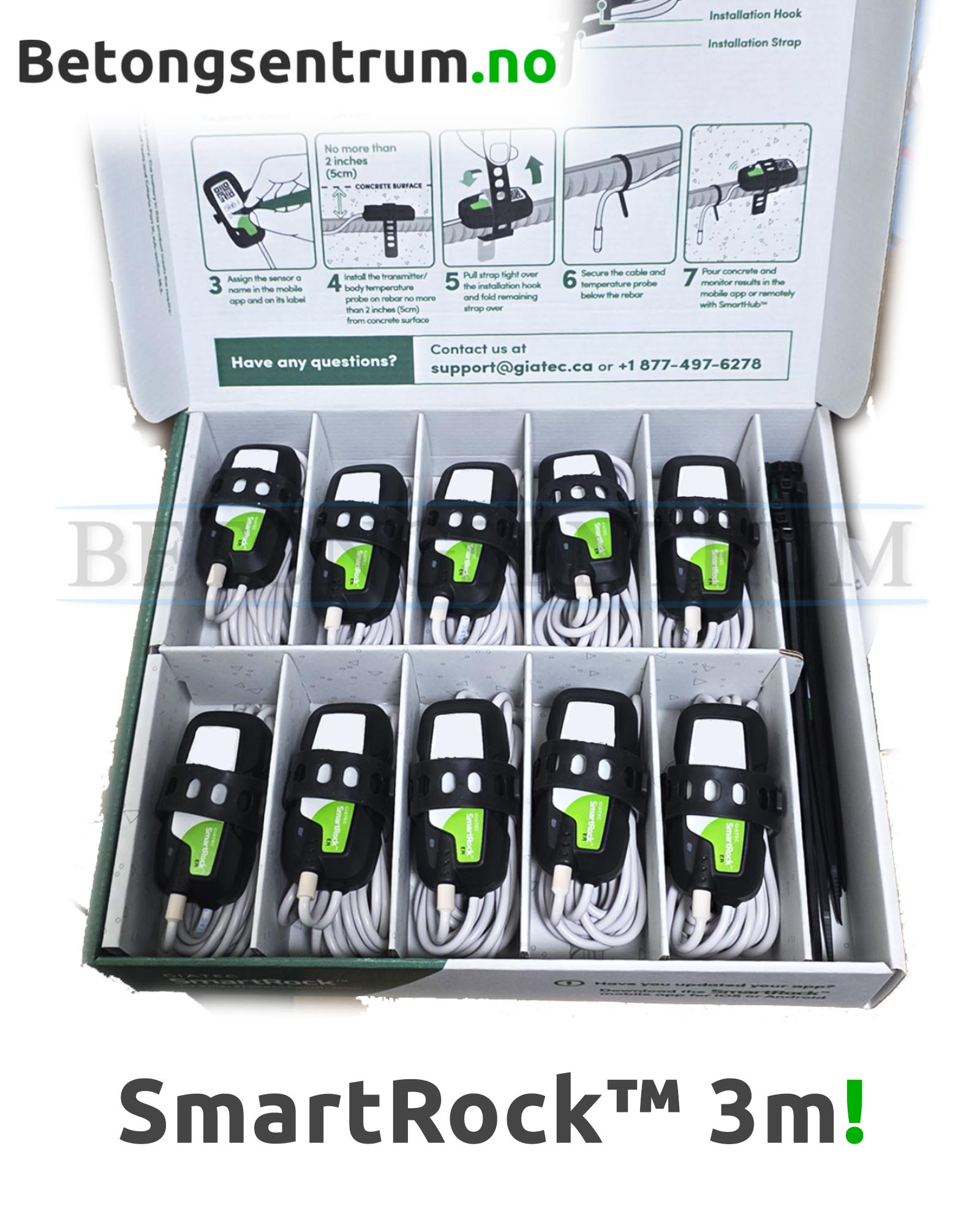 SmartRock Betongsensor