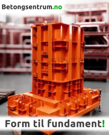 Støpeform til fundament