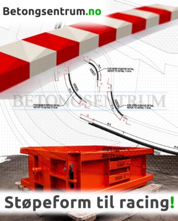 Støpeform til racingblokker