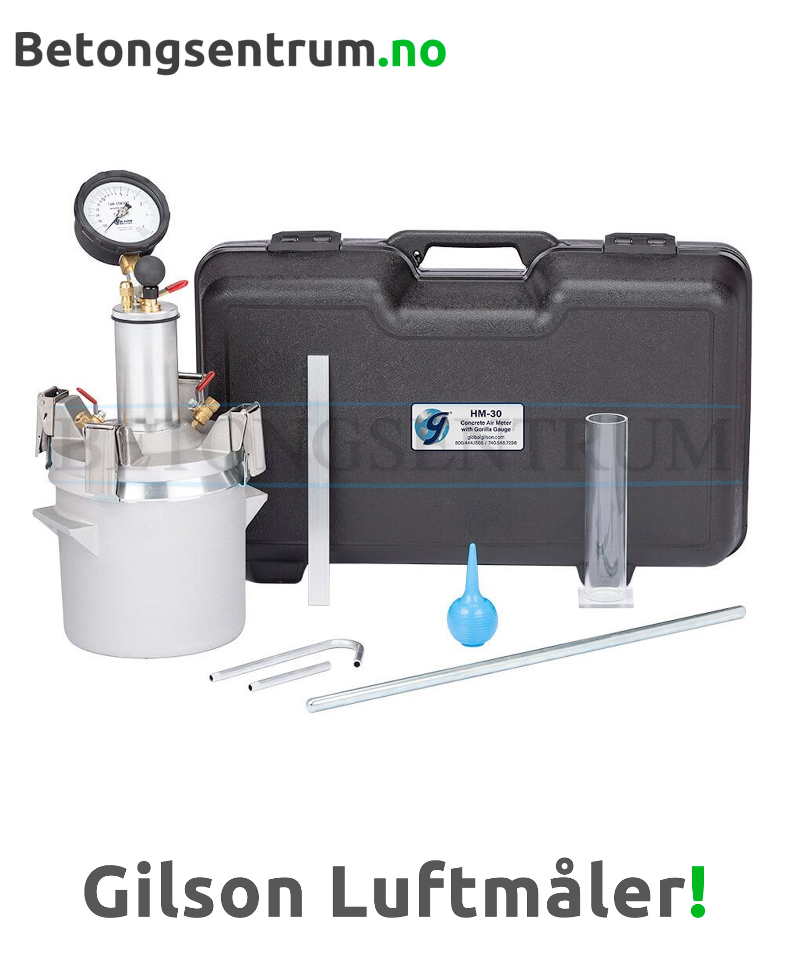 Gilson HM-30 Luftporemåler