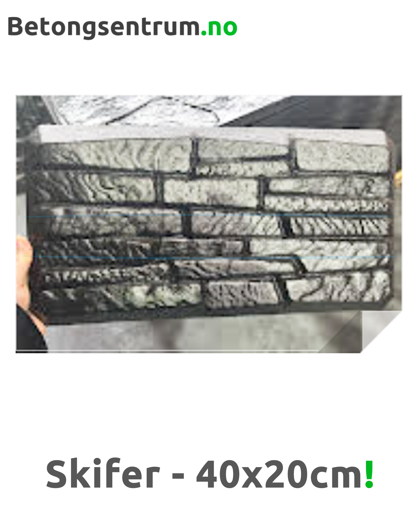 Mønstermatte til støpeform